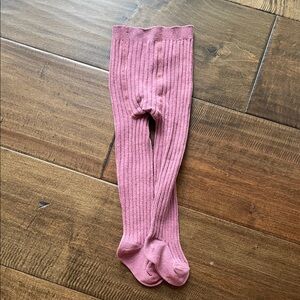 Jamie Kay Mauve Ribbed Tights